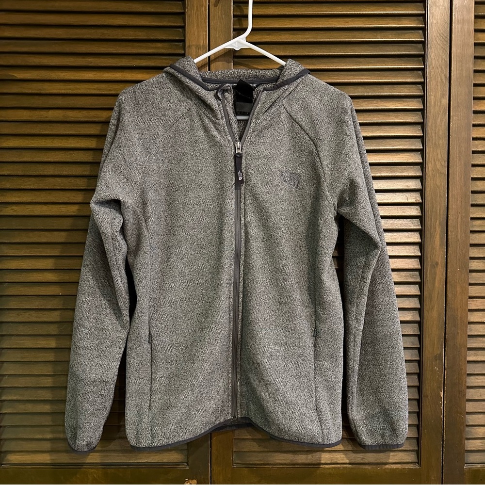 The North Face Light Weight Zip Up Fleece Hoodie